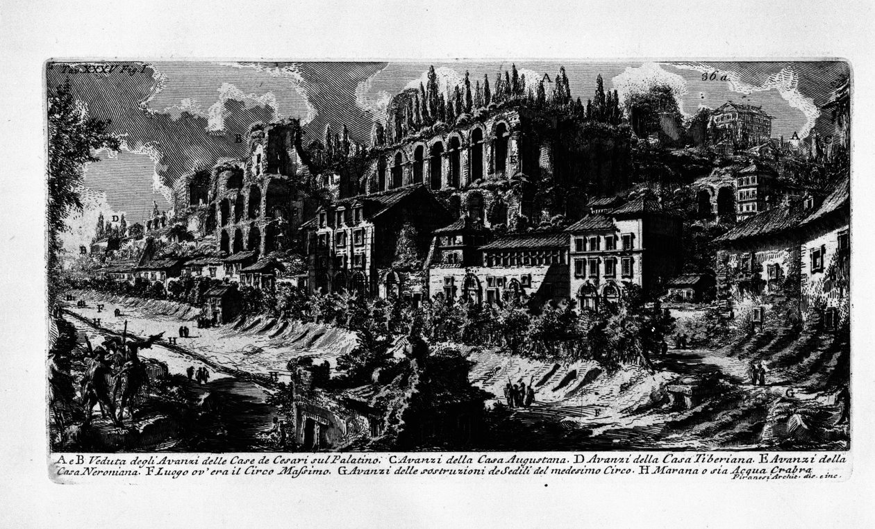 Domus Augustana by Giovanni Battista Piranesi