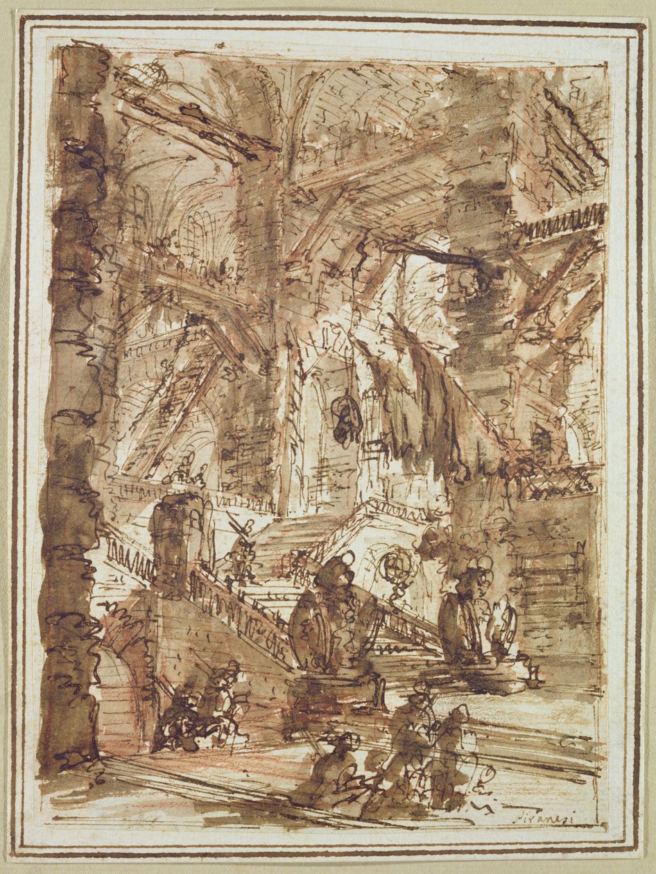 Preparatory Drawing for Plate Number VIII of the 
