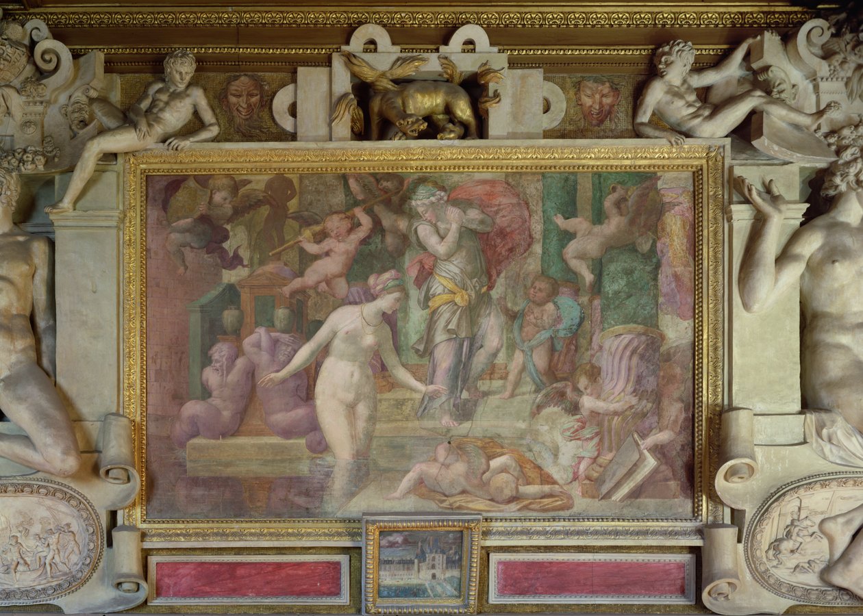 Venus at the Fountain, from the Galerie Francois I by Giovanni Battista Rosso Fiorentino