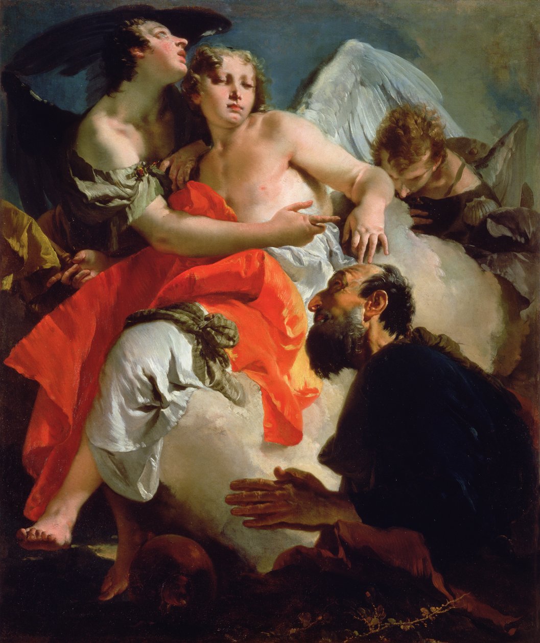 Abraham and the Three Angels by Giovanni Battista Tiepolo