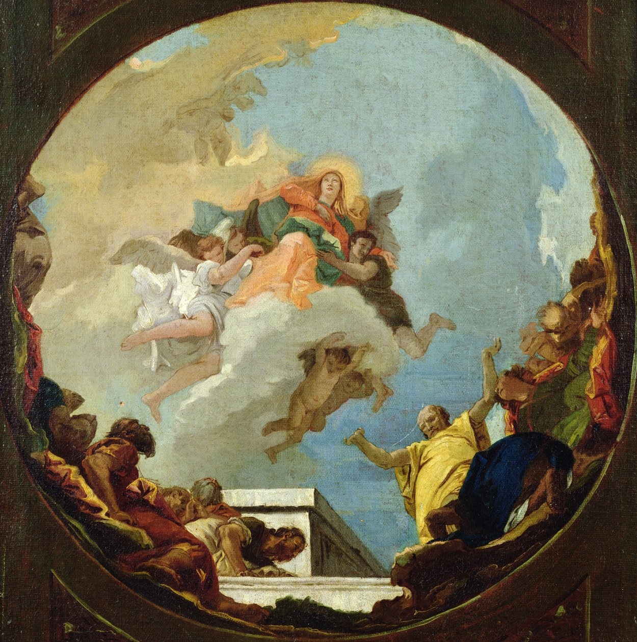 Assumption of the Virgin by Giovanni Battista Tiepolo