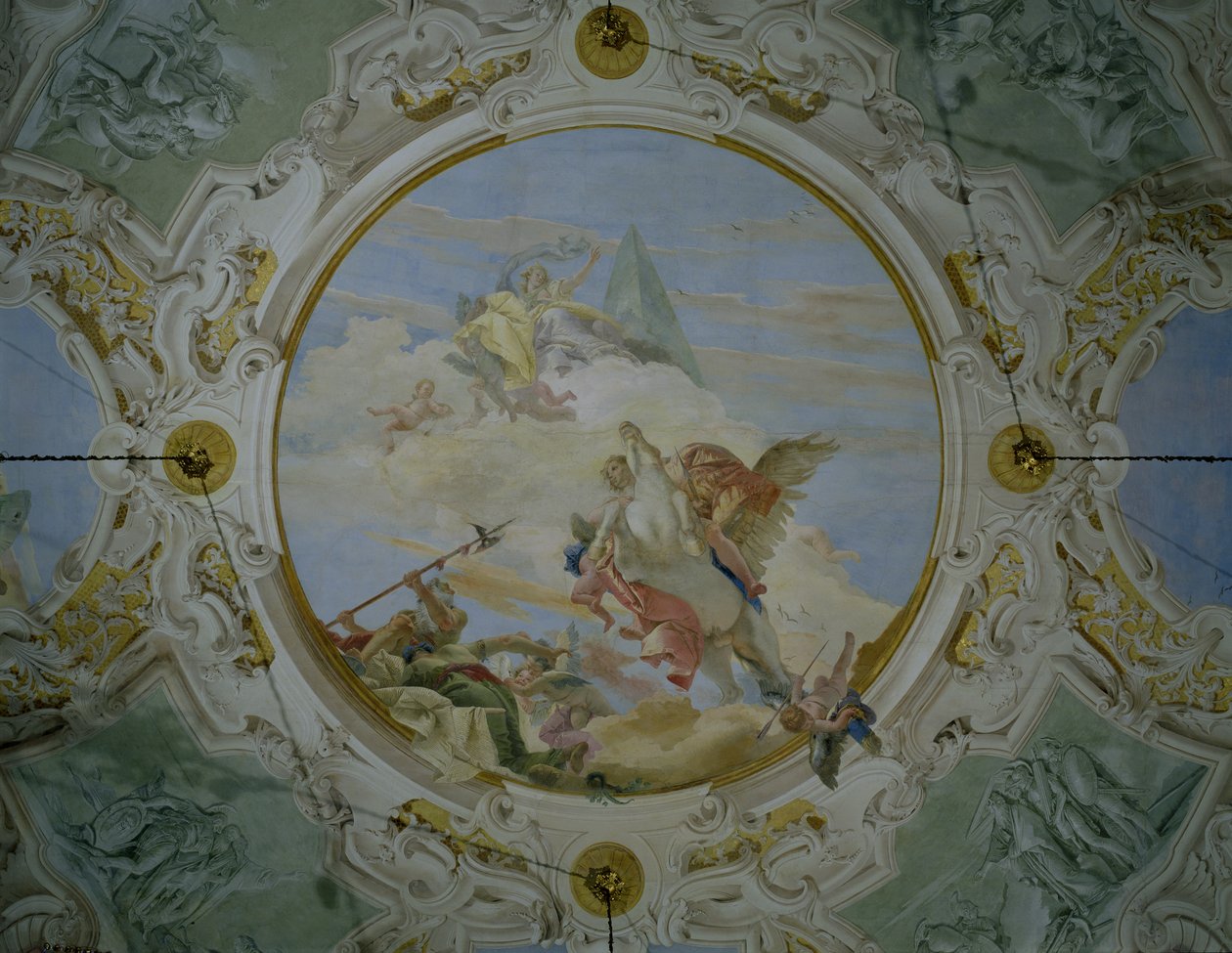Bellerophon Riding Pegasus, c.1746-47 by Giovanni Battista Tiepolo