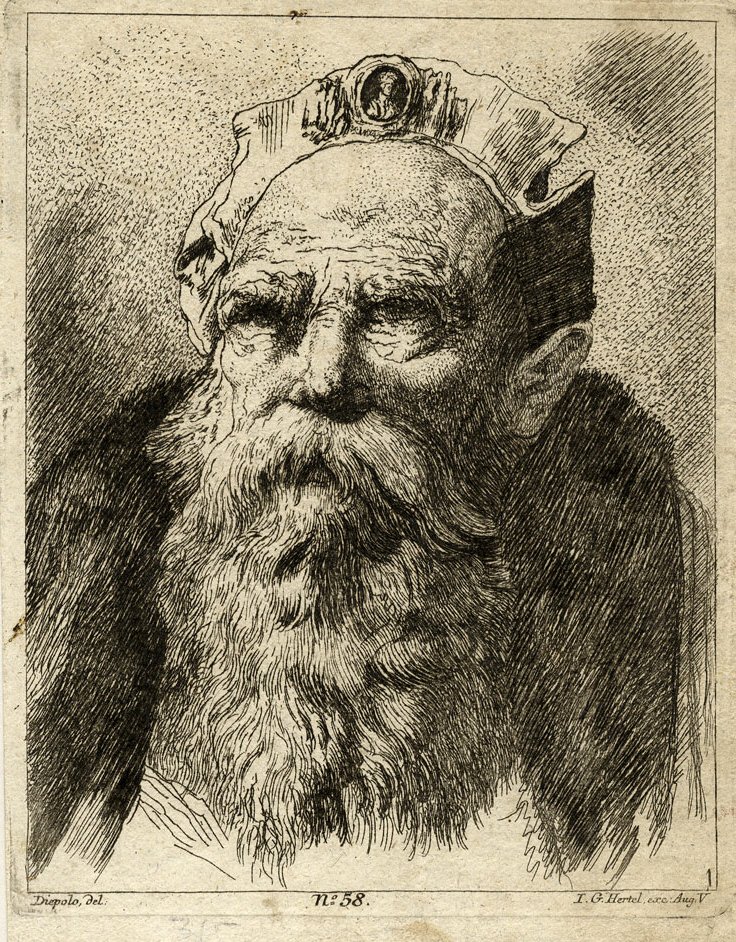 Portrait of an Old Man by Giovanni Battista Tiepolo