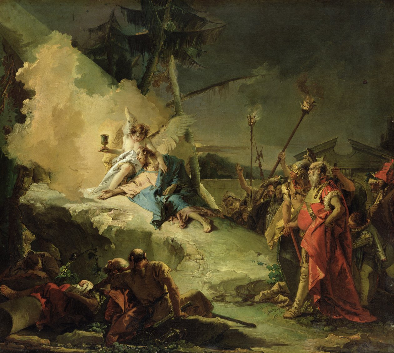 Christ in the Garden of Gethsemane by Giovanni Battista Tiepolo