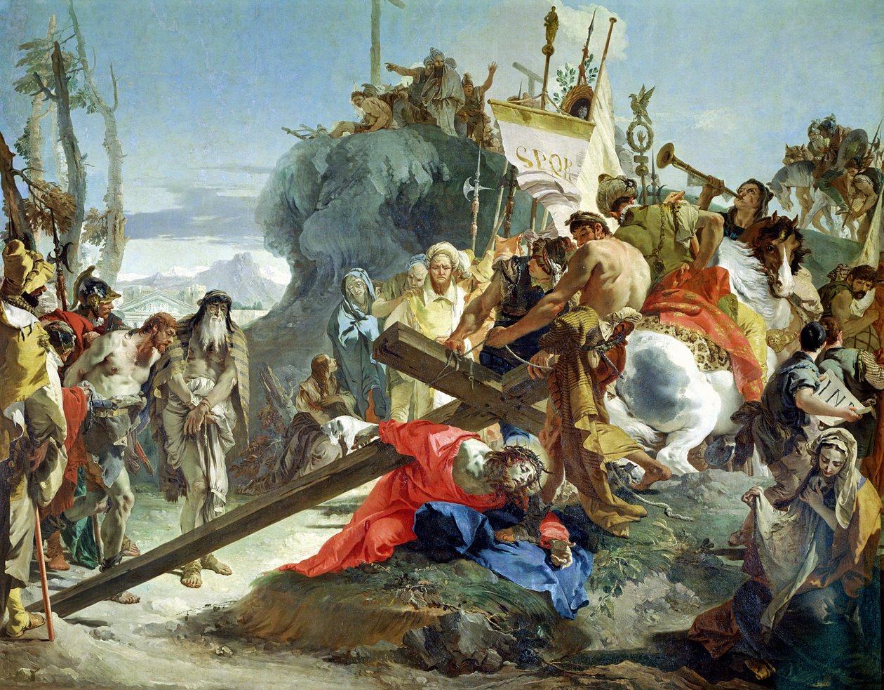 Christ on the Road to Calvary, 1749 by Giovanni Battista Tiepolo