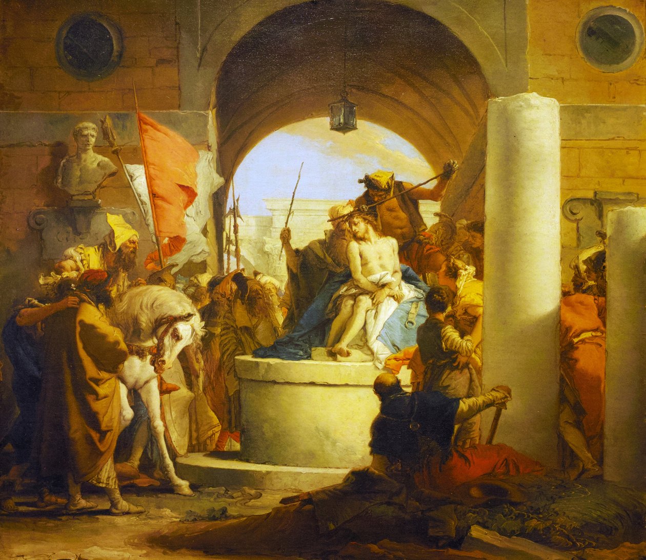 Crowning with Thorns by Giovanni Battista Tiepolo