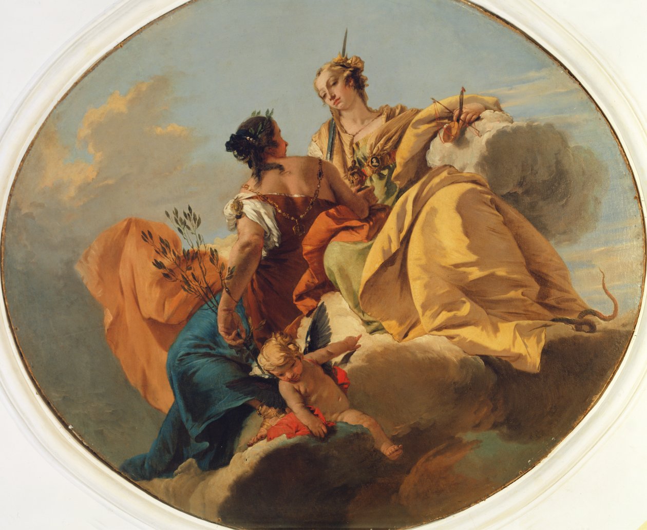Justice and Peace by Giovanni-Battista Tiepolo