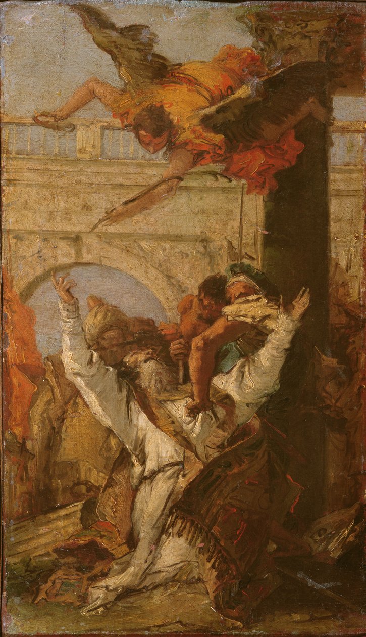 Martyrdom of St. John, Bishop of Bergamo by Giovanni Battista Tiepolo