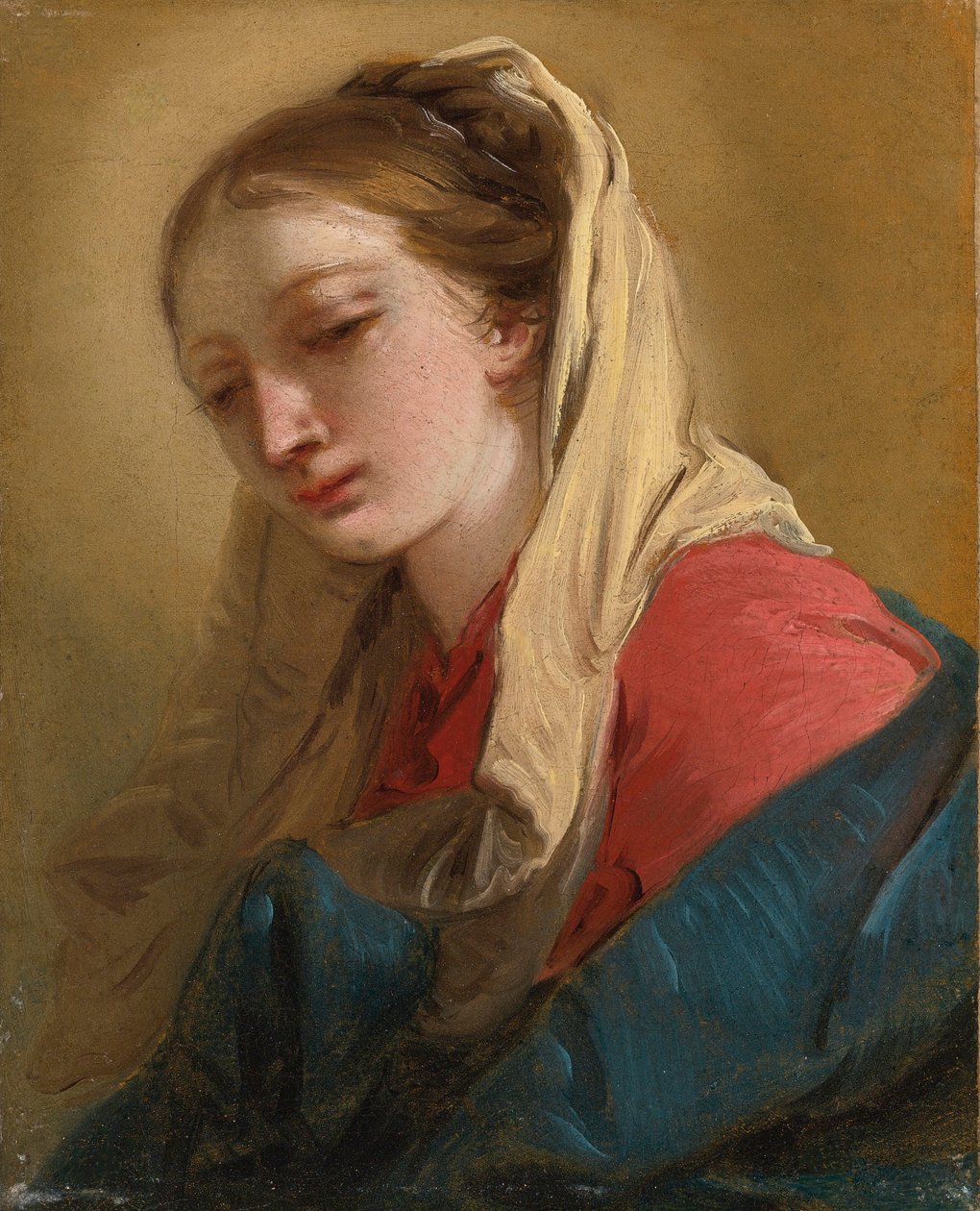 Mary Magdalene Veiled in White by Giovanni Battista Tiepolo