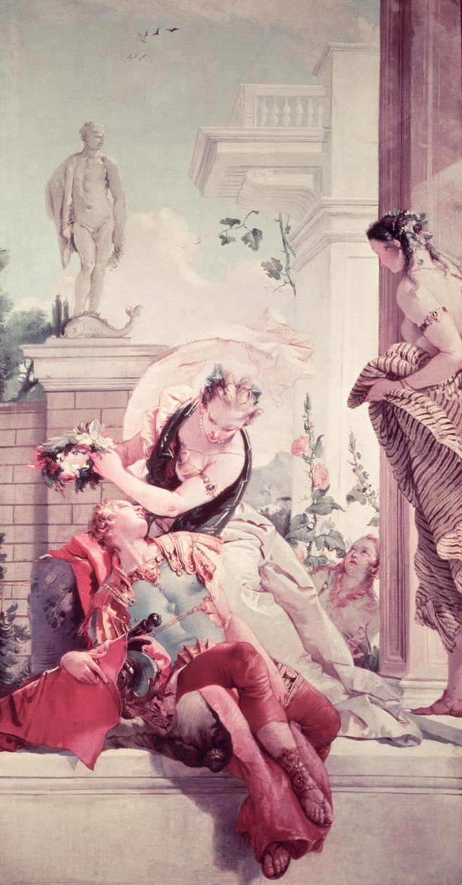 Rinaldo and Armida by Giovanni Battista Tiepolo