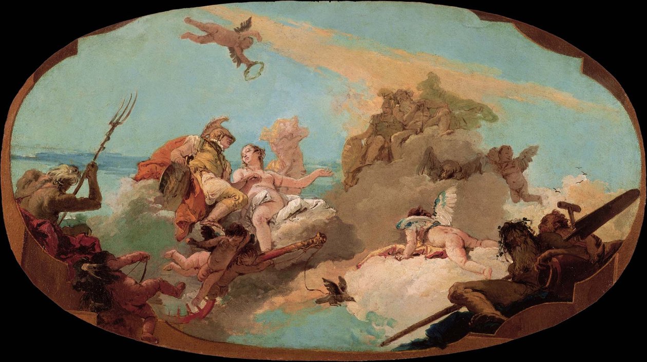 The Apotheosis of Admiral Vettor Pisani by Giovanni Battista Tiepolo