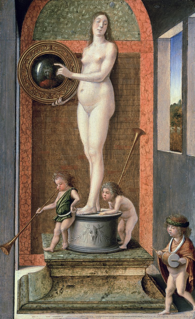 Allegory of Prudence by Giovanni Bellini