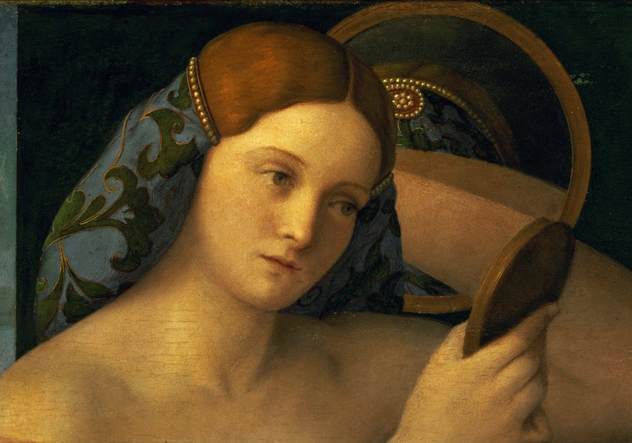 Young Woman at Her Toilet (detail), 1515 by Giovanni Bellini