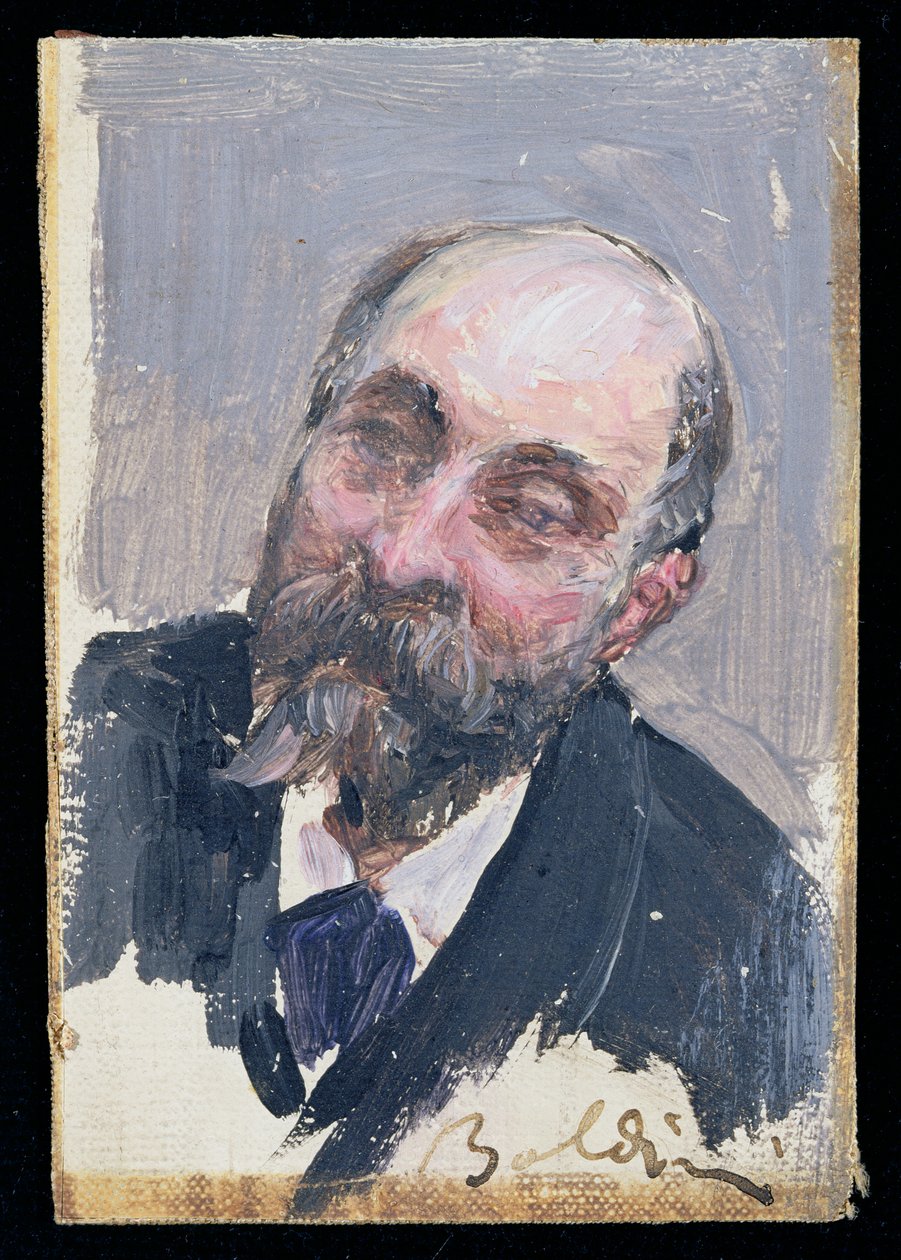 Portrait of Georges de Bellio (1828-94) 1894 by Giovanni Boldini