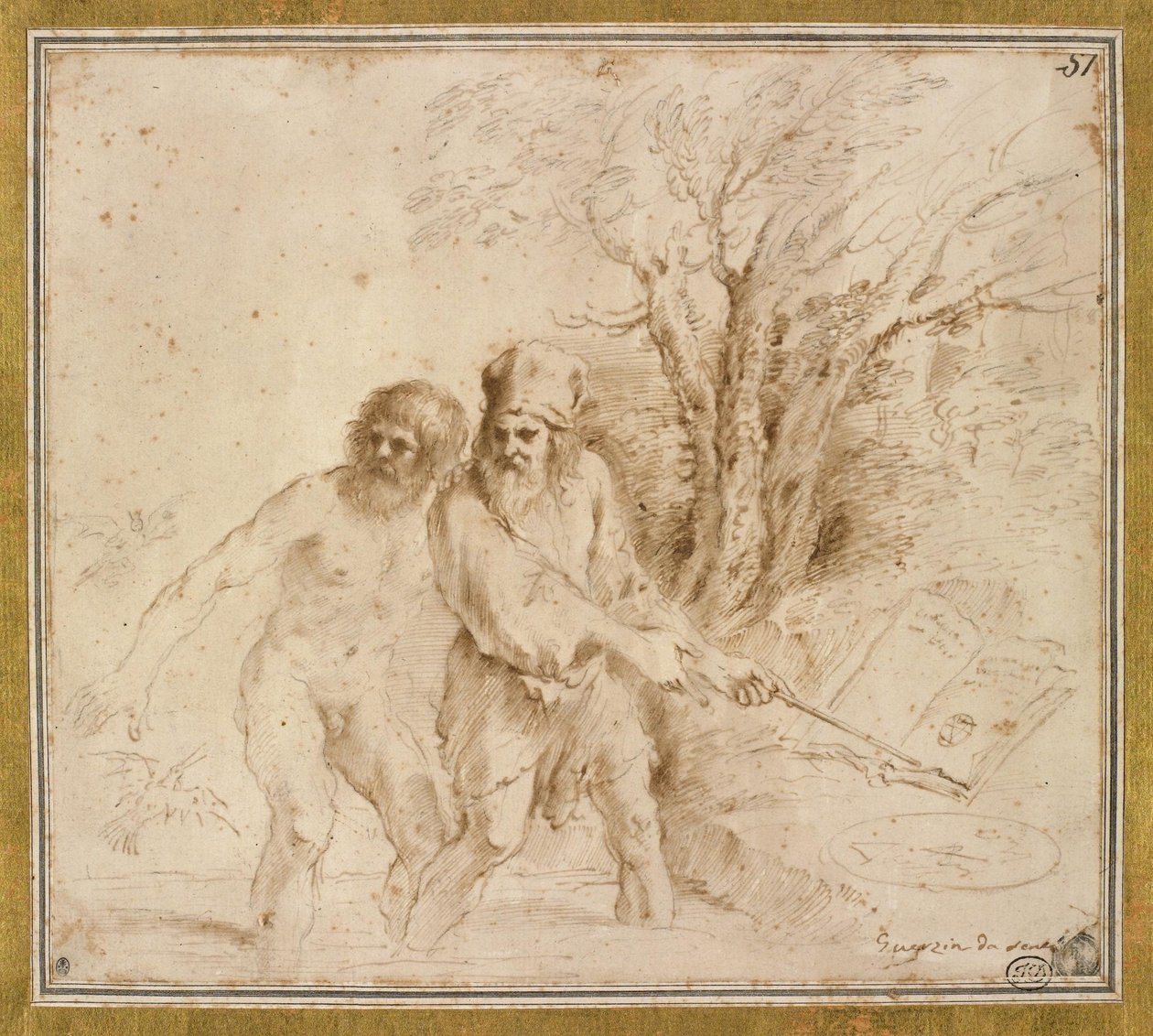 An Astrological Subject by Giovanni Francesco Barbieri