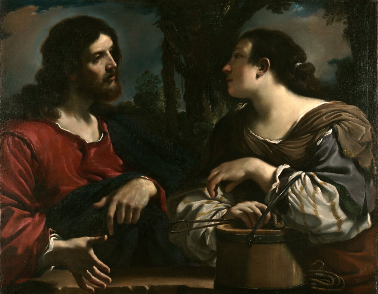 Christ and the Woman of Samaria by Giovanni Francesco Barbieri