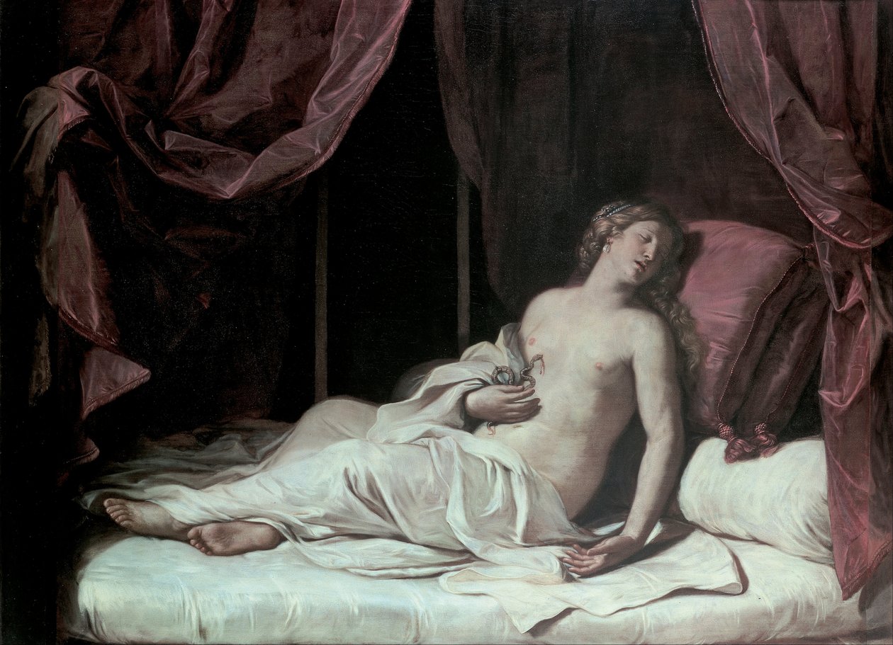 Death of Cleopatra by Giovanni Francesco Barbieri