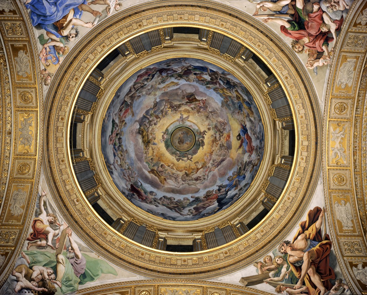 Glory of Paradise by Giovanni Lanfranco