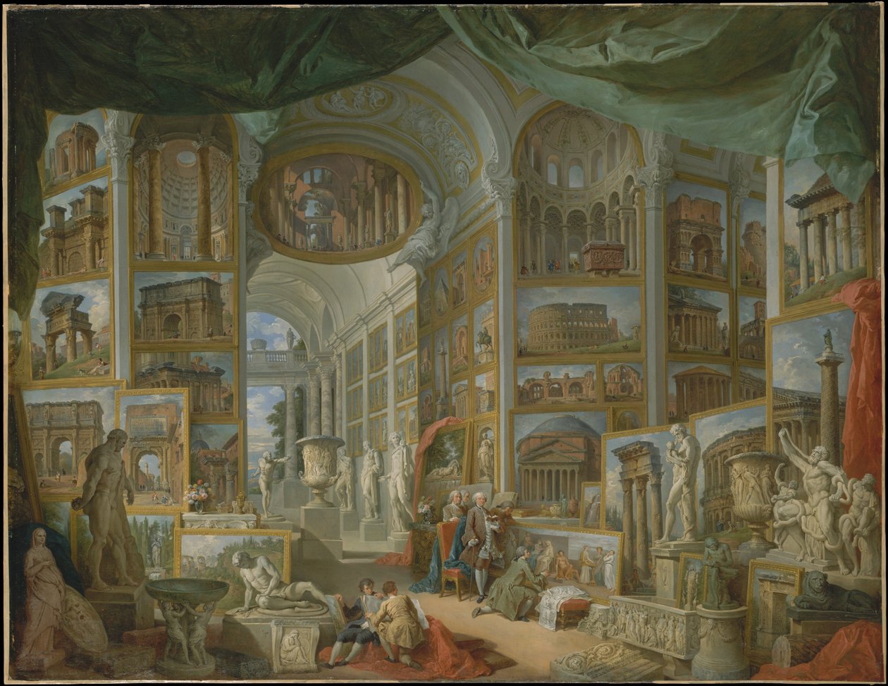 Ancient Rome by Giovanni Paolo Pannini