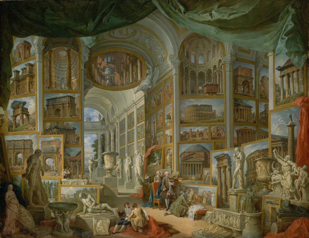 Ancient Rome by Giovanni Paolo Pannini