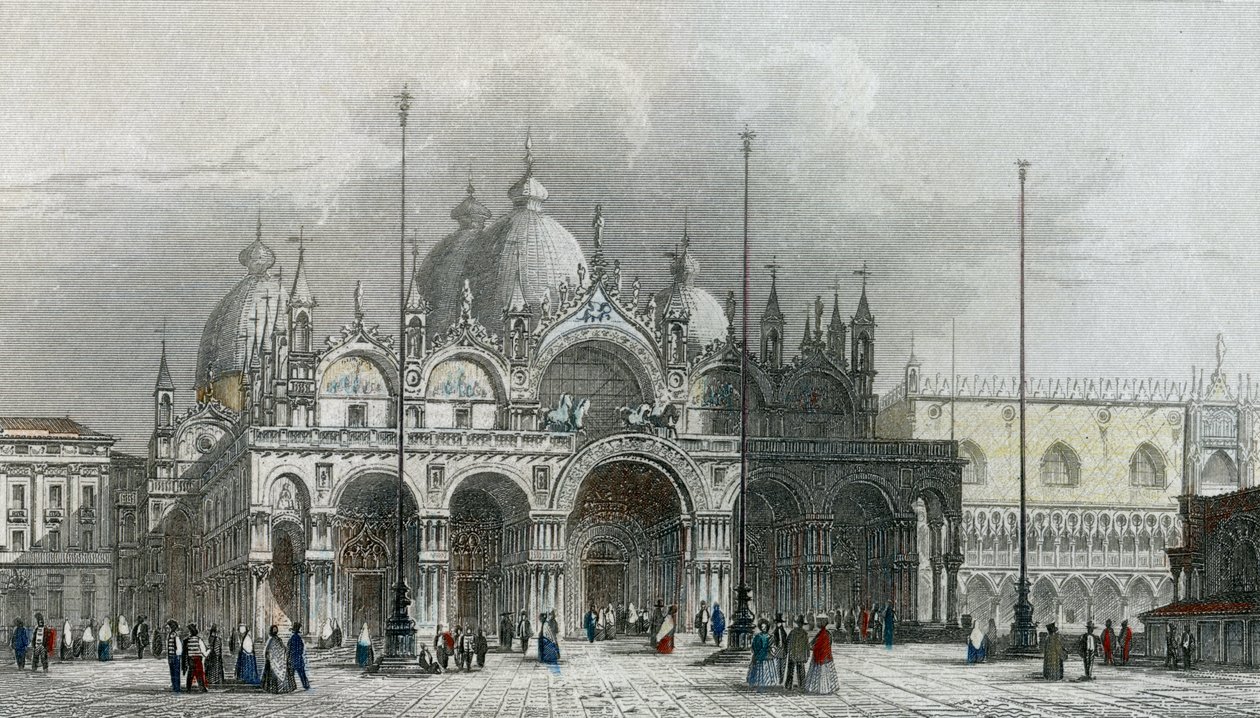 Basilica di San Marco, Venice by Giovanni Pividor