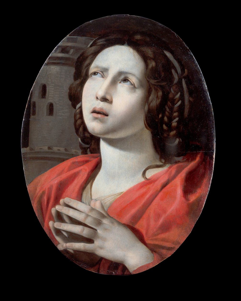 Saint Barbara by Giovanni Battista Caracciolo