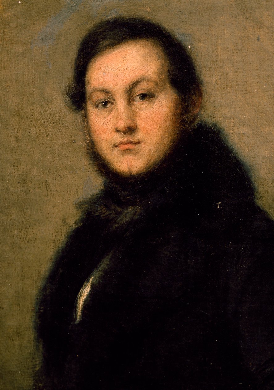 Portrait of Ignazio Marini, opera singer by Giovanni Carnovali
