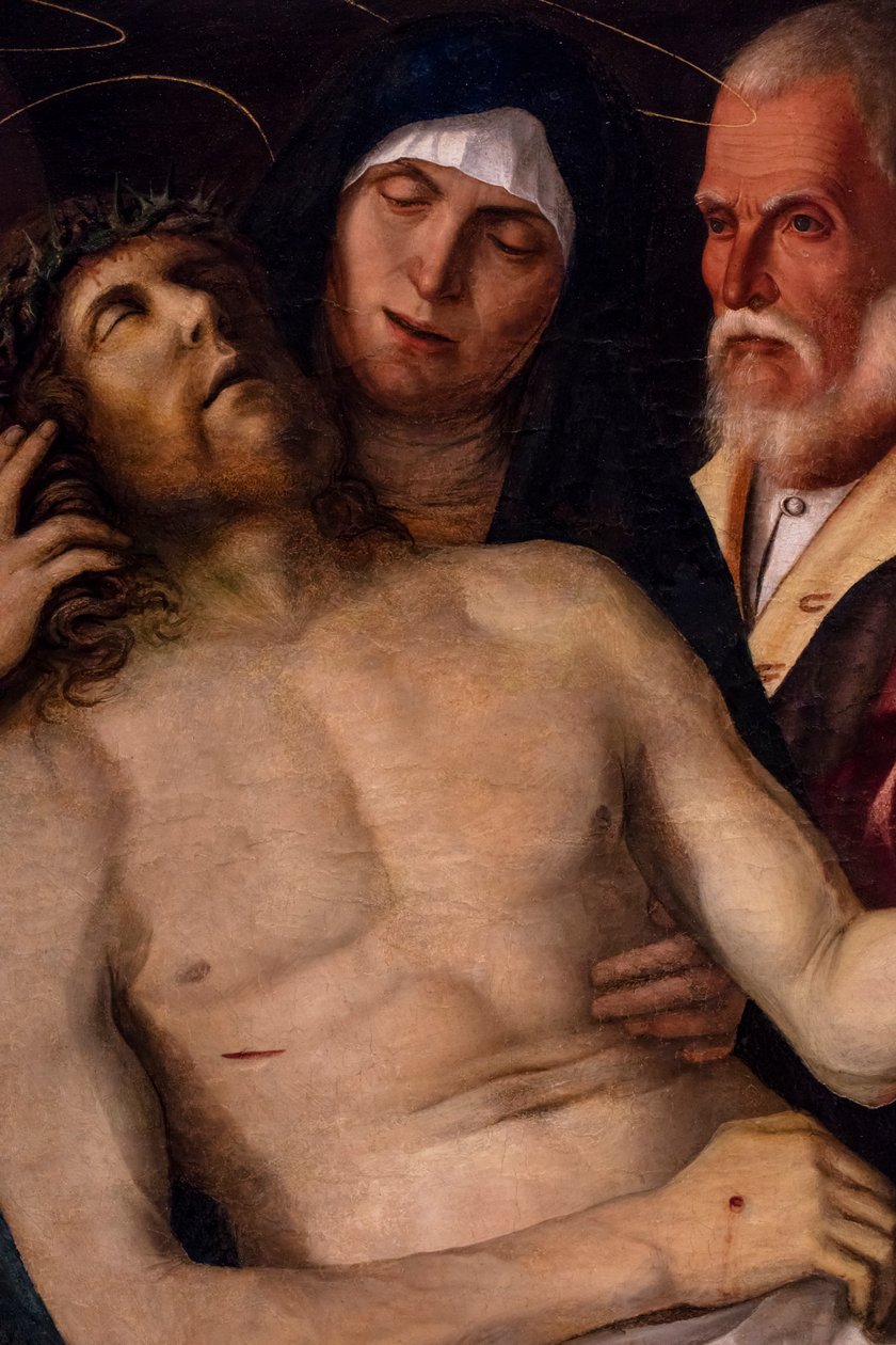Lamentation of Christ, circa 1502 by Giovanni (workshop of) Bellini