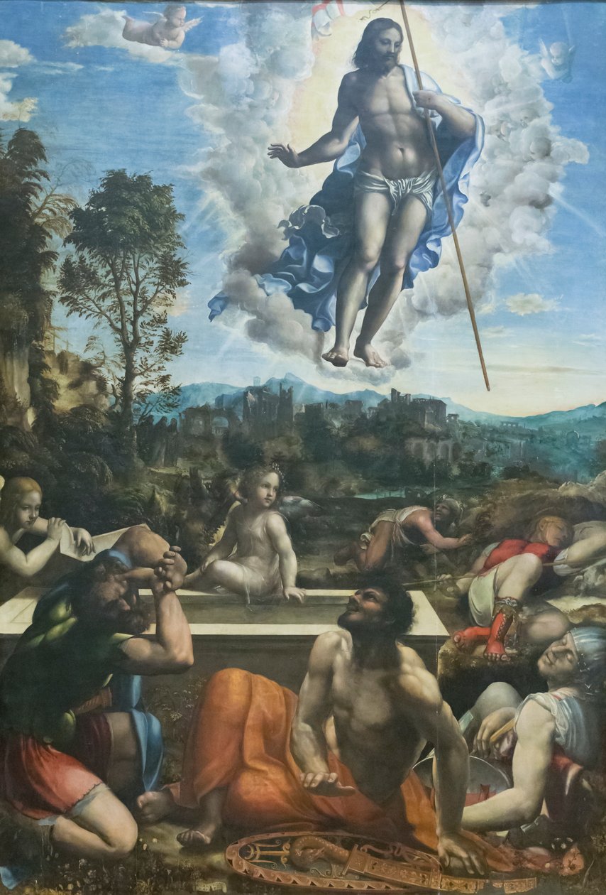 Resurrection of Christ by Giovanni Antonio Bazzi Sodoma