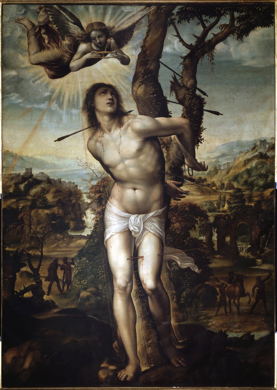 San Sebastian by Giovanni Antonio Bazzi Sodoma