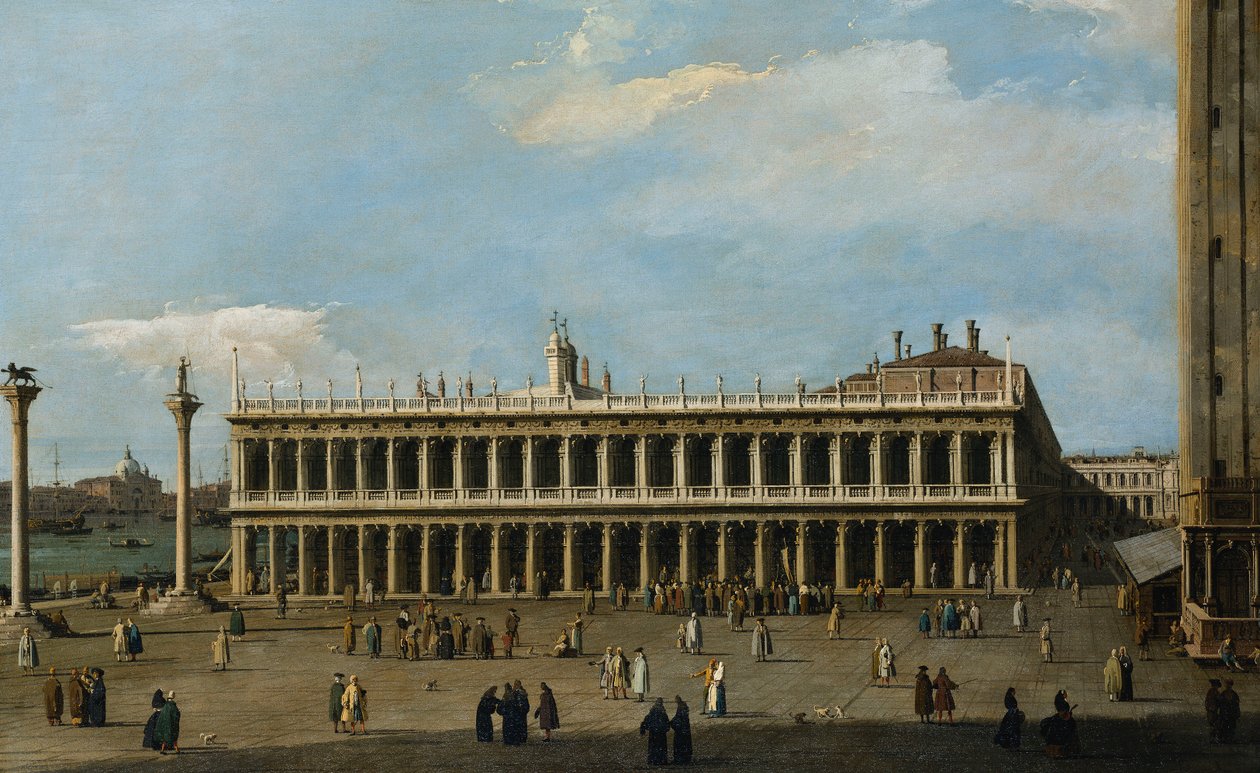 The Library and the Piazzetta, Venice, from the Doge
