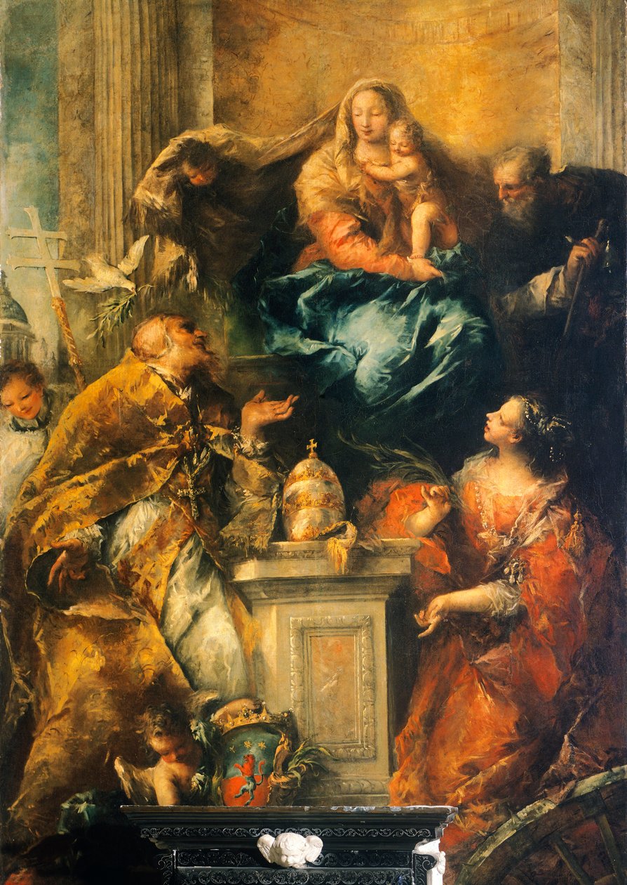 Ferri Altarpiece (c. 1755) by Giovanni Antonio Guardi