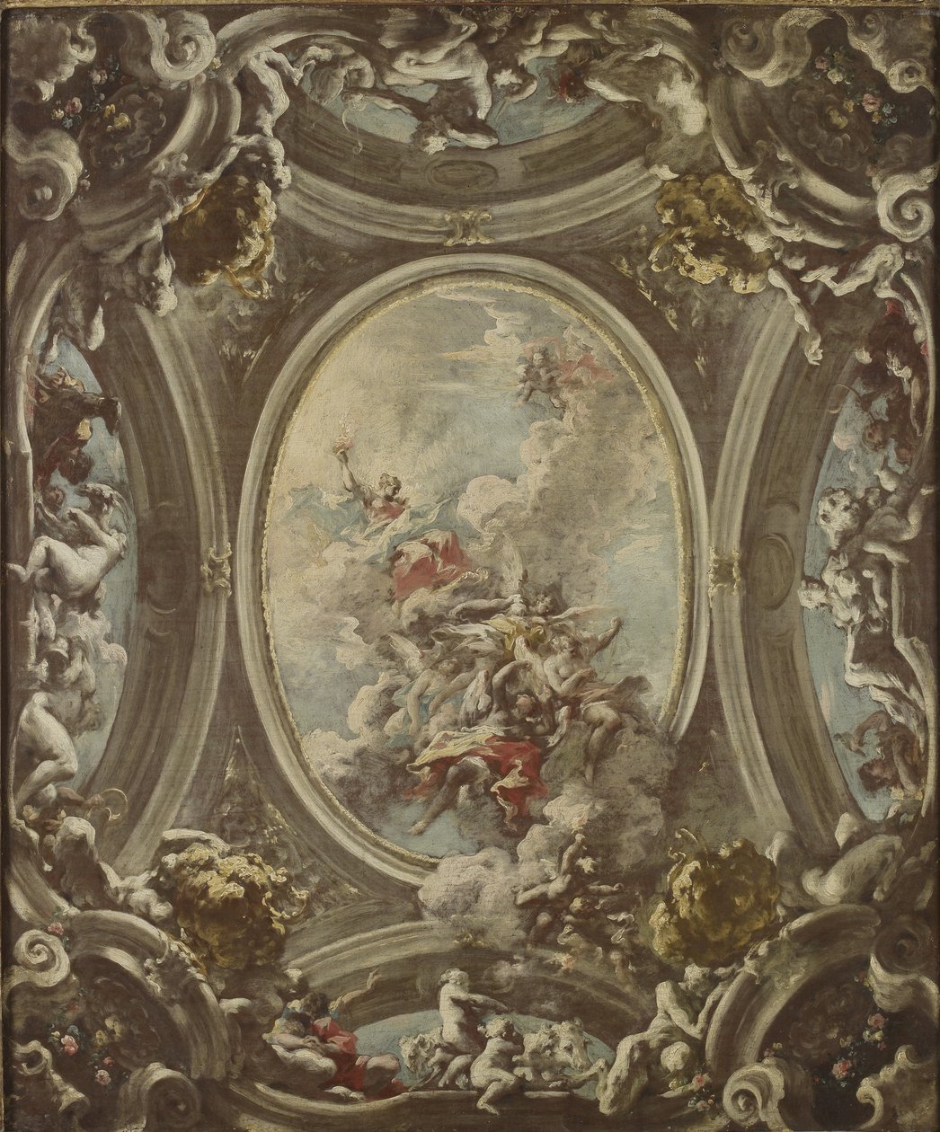 An Allegory of Dawn by Giovanni Antonio Pellegrini