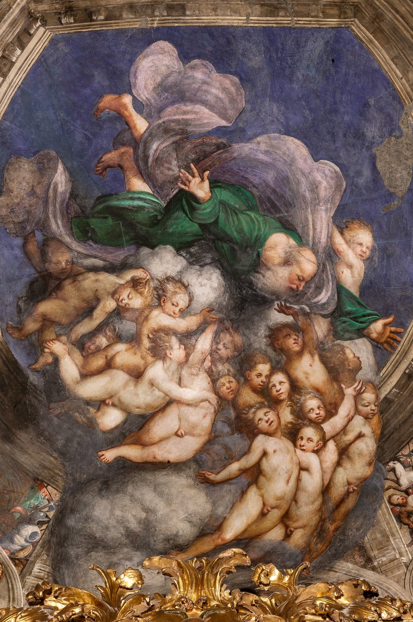 God as Creator among Angels, c.1529 by Giovanni Antonio Pordenone