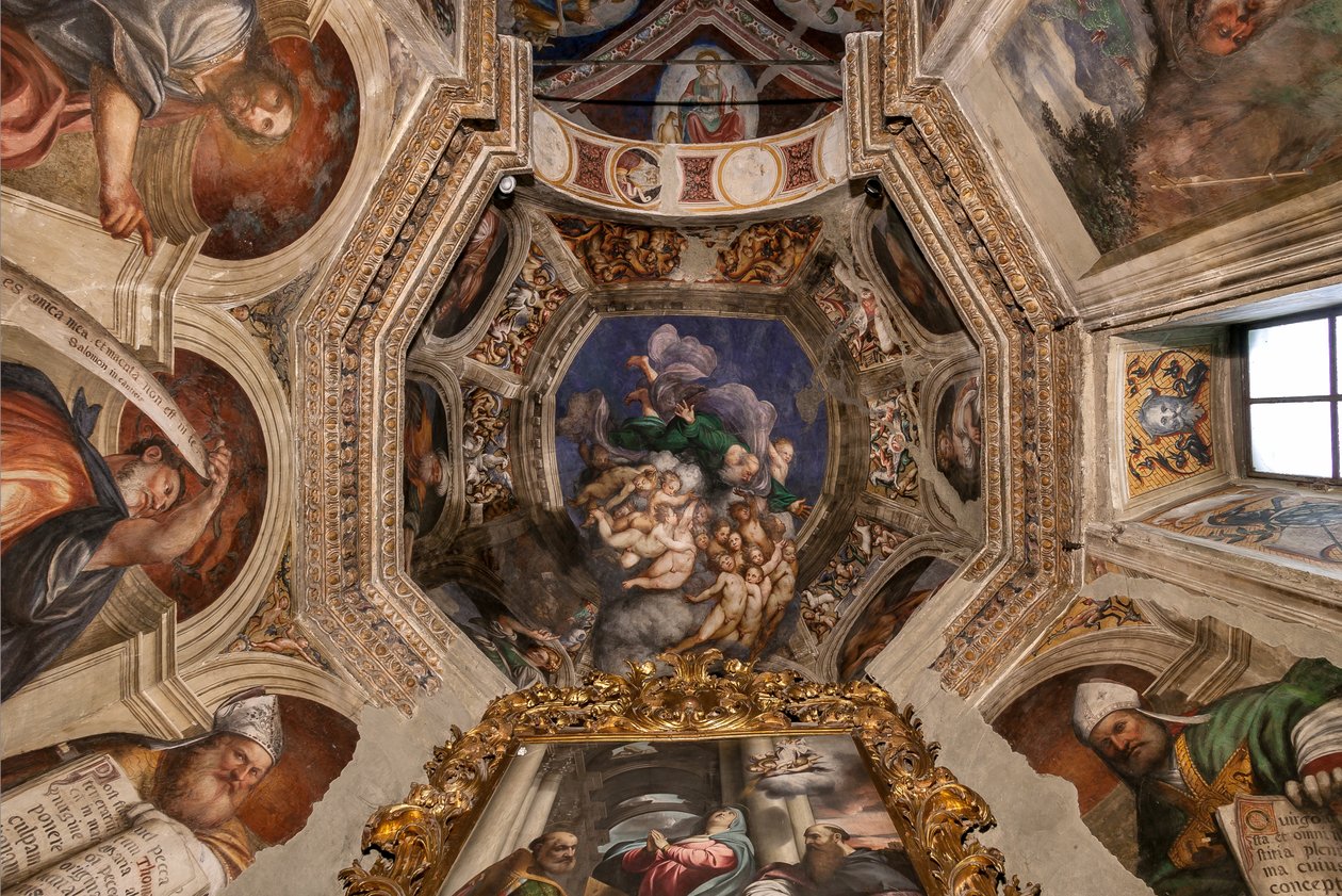 God as Creator among Angels, c.1529 by Giovanni Antonio Pordenone