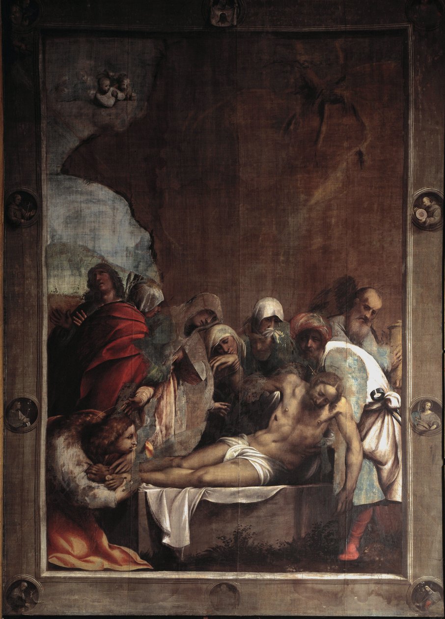 The Deposition of Christ by Giovanni Antonio Pordenone