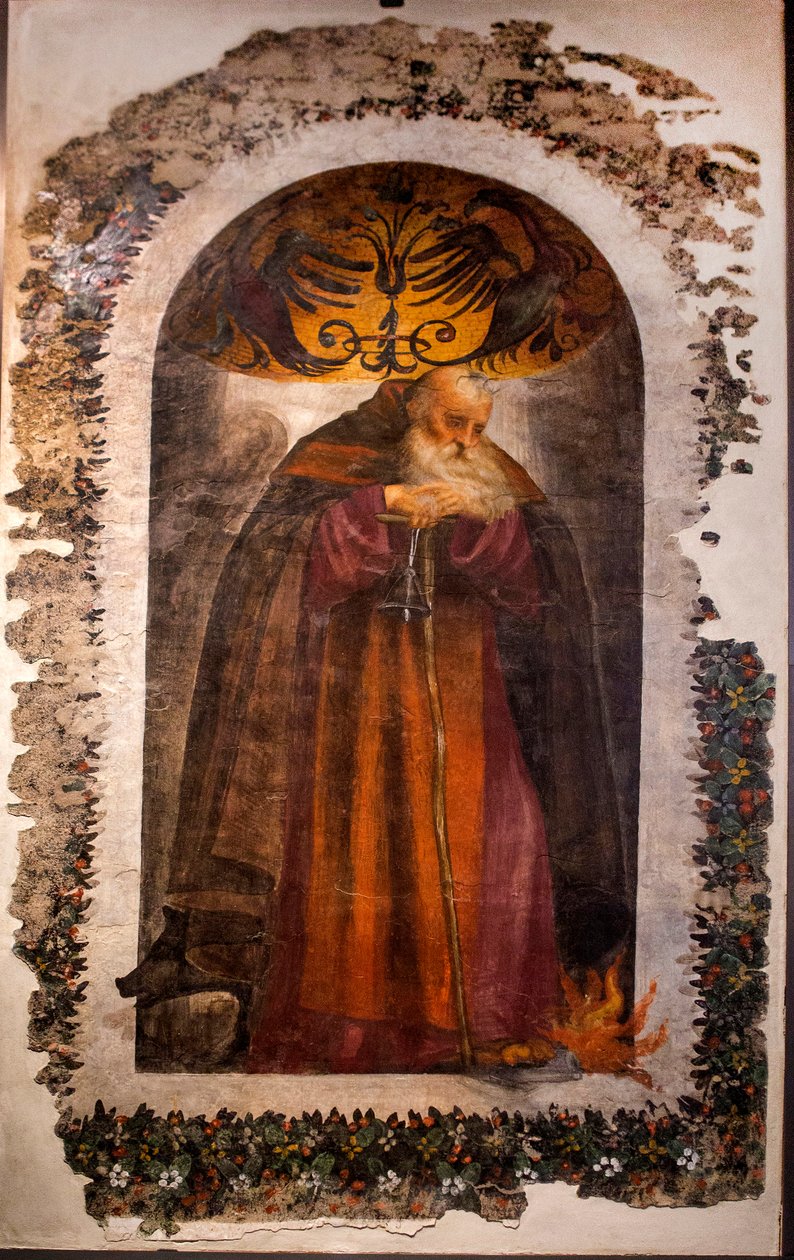 St. Antonio by Giovanni Antonio Pordenone