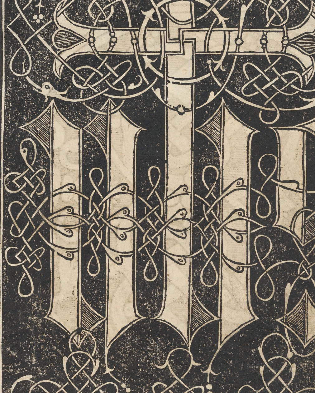 Essempio di Recammi, Page 17 Recto, 1530 by Giovanni Antonio Tagliente