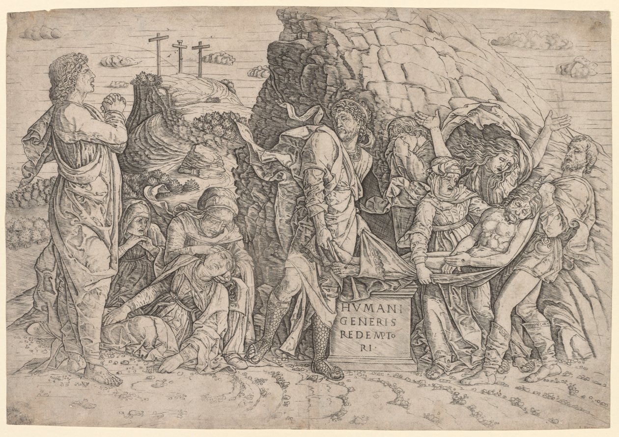 Entombment, c. 1509 by Giovanni Antonio da Brescia