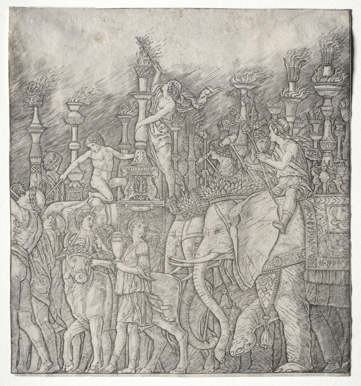 The Triumphs of Caesar: The Elephants by Giovanni Antonio da Brescia