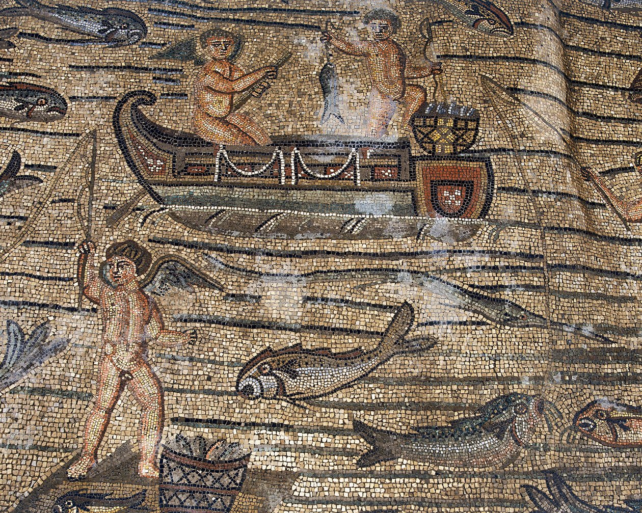 Floor of the Early Christian Basilica of Aquileia, Udine by Phillipe de Marlier
