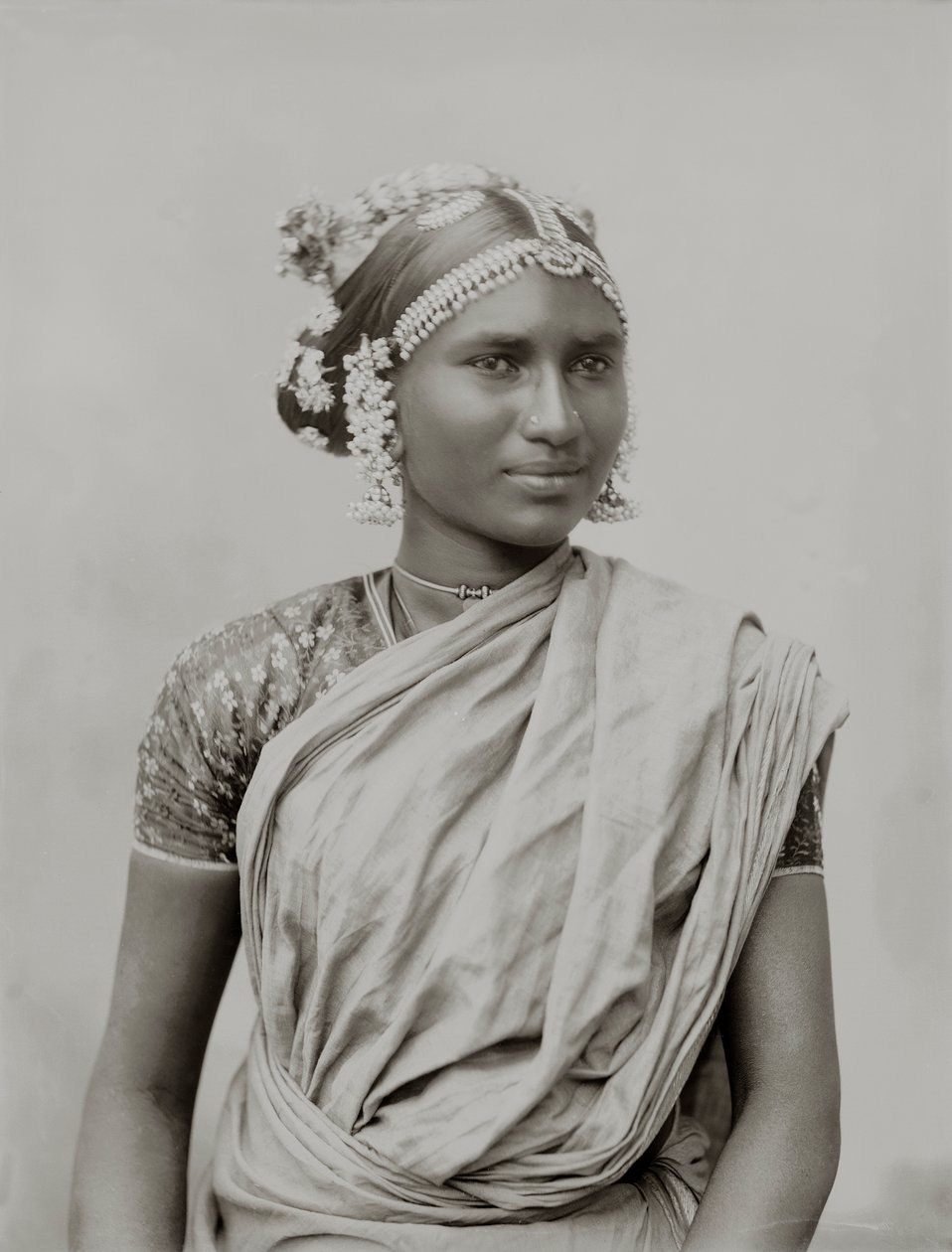 Portrait of an Indian Woman, Florence by Phillipe de Marlier