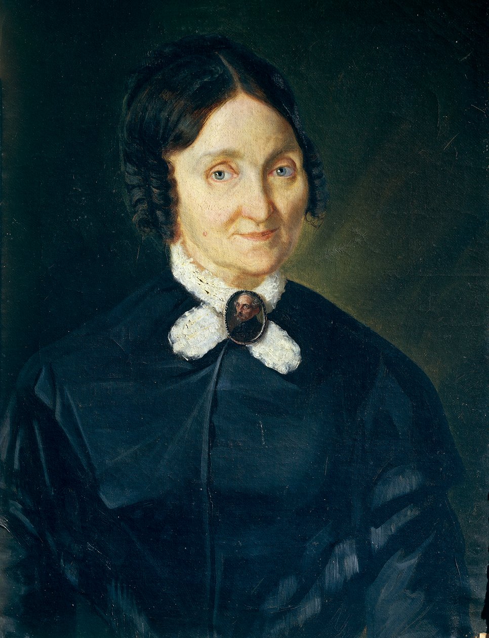 Portrait of Donna Tecla Antonini de Laska by Giovanni Baccarlino