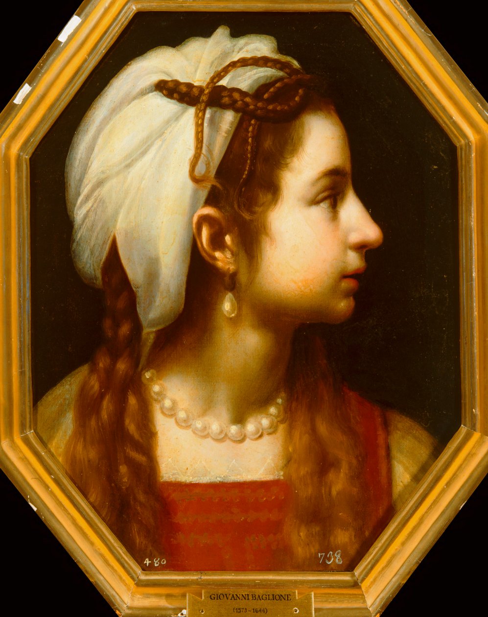 Portrait of a Girl by Giovanni Baglione