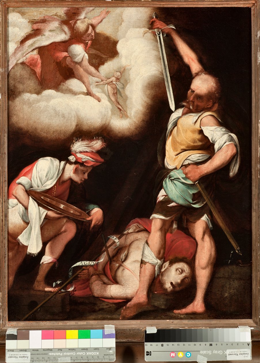 The Beheading of Saint John the Baptist by Giovanni Battista  Crespi
