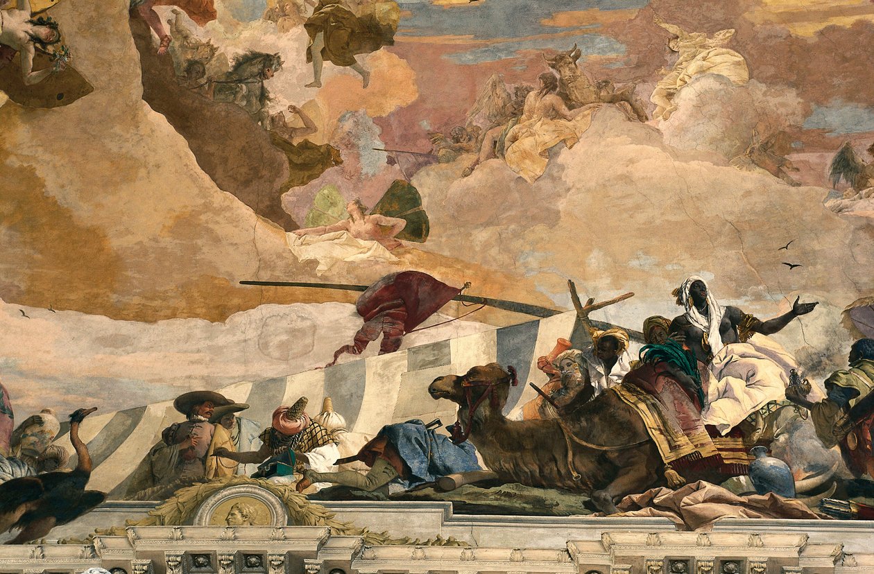 Allegory of Africa by Giovanni Battista Tiepolo