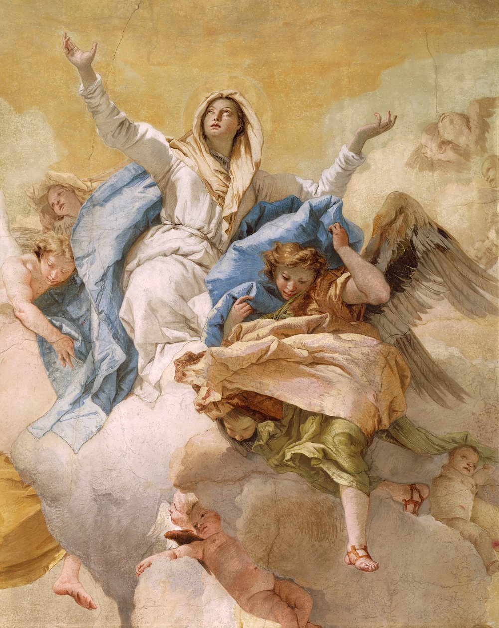 Assumption (detail) by Giovanni Battista Tiepolo