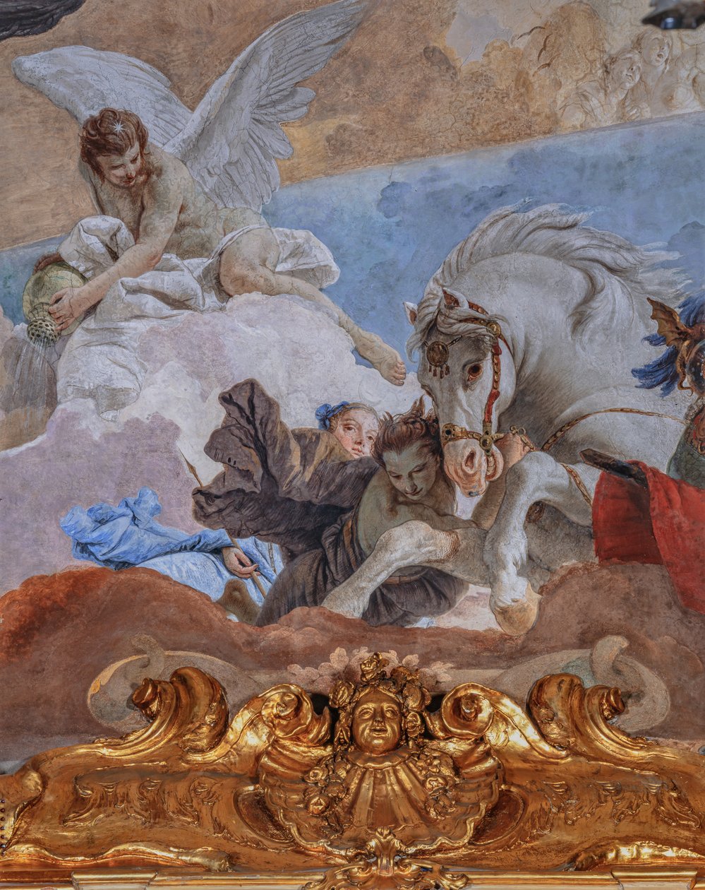 Clerici Palace, the Gallery of Tapestries or the Tiepolo Hall: 