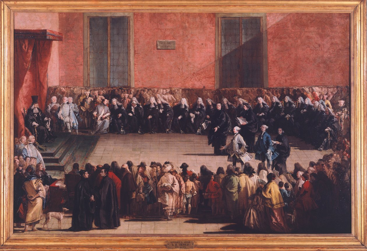 Consillium in Arena by Giovanni Battista Tiepolo