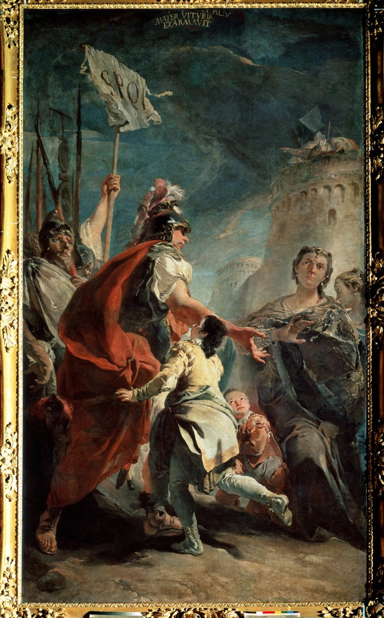 Coriolanus Before the Gates of Rome by Giovanni Battista Tiepolo